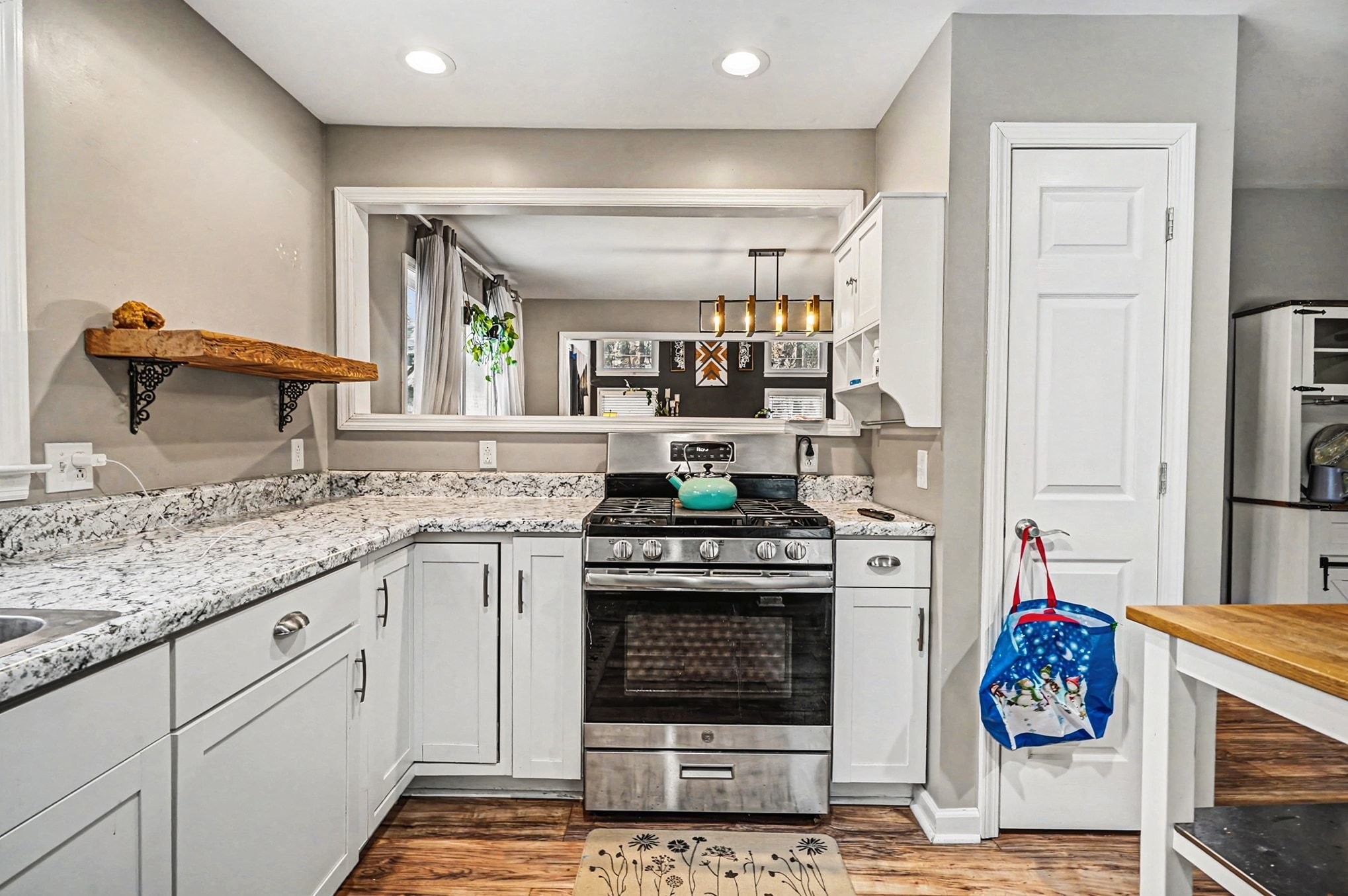 2202 Woodmont Drive Springfield, TN 37172 - Photo 13 of 43 a kitchen with stainless steel appliances granite countertop a stove and cabinets