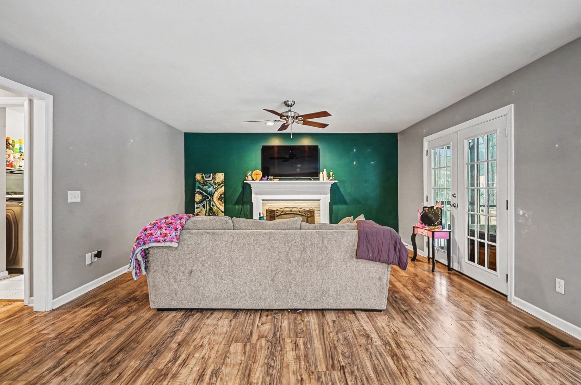 2202 Woodmont Drive Springfield, TN 37172 - Photo 19 of 50 a living room with furniture and a wooden floor