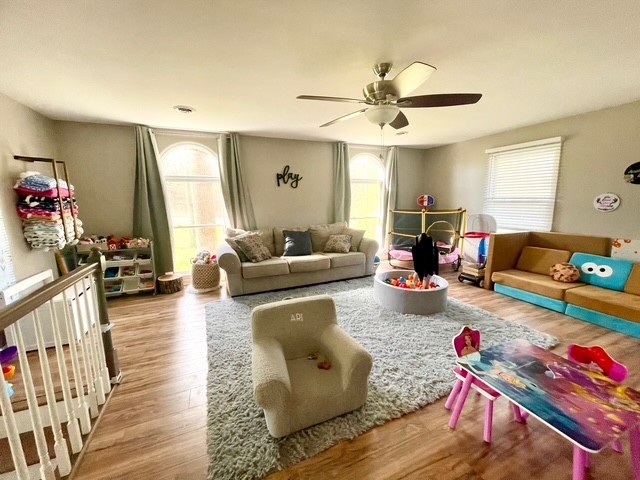 2202 Woodmont Drive Springfield, TN 37172 - Photo 24 of 50 a living room with furniture and a wooden floor