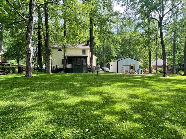 2202 Woodmont Drive Springfield, TN 37172 - Photo 47 of 50 a view of house with backyard and trees