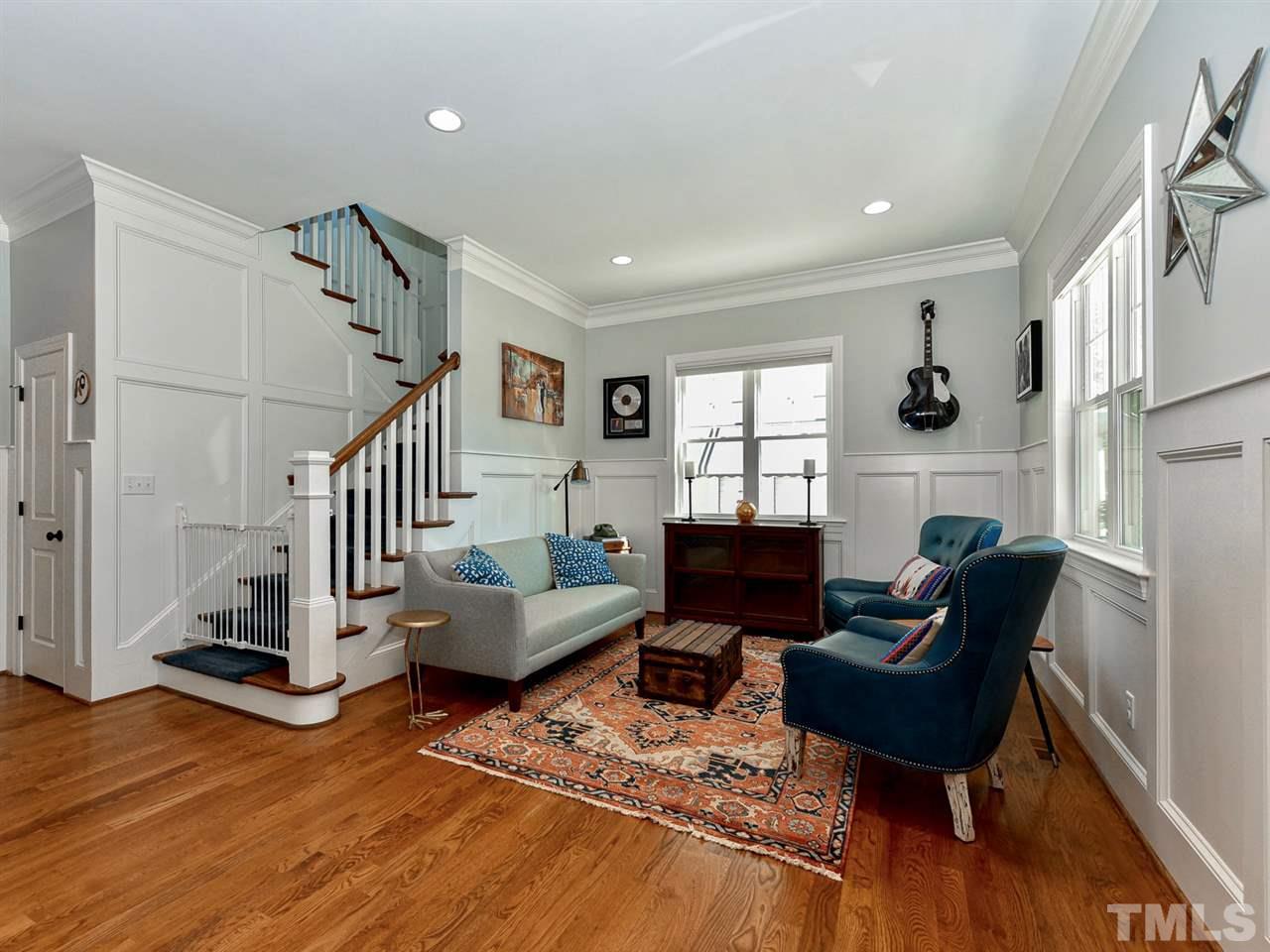 703 East Franklin Street Raleigh, NC 27604 - Photo 14 of 25 Formal living area/bonus/flex space