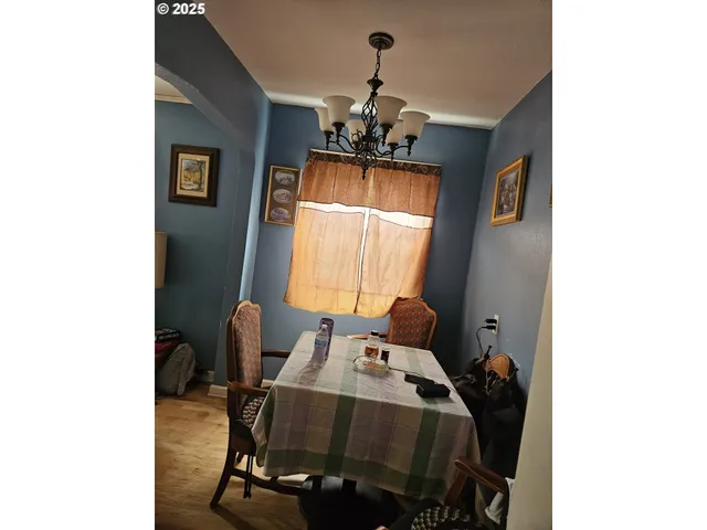 a workspace with furniture and window