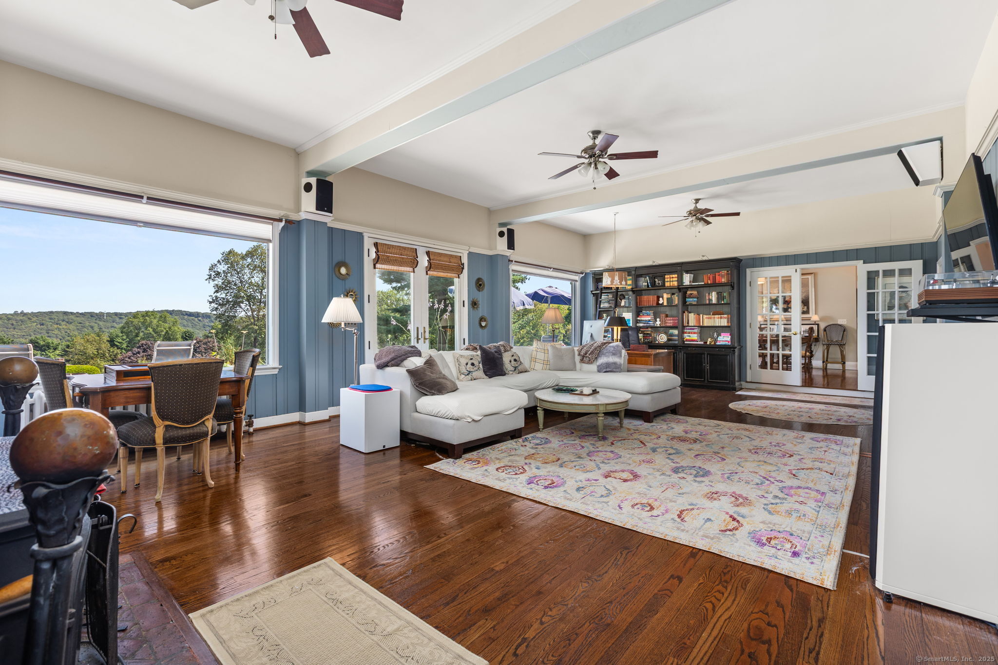 803 North Salem Road Ridgefield, CT 06877 - Photo 12 of 40 a living room with furniture and a large window