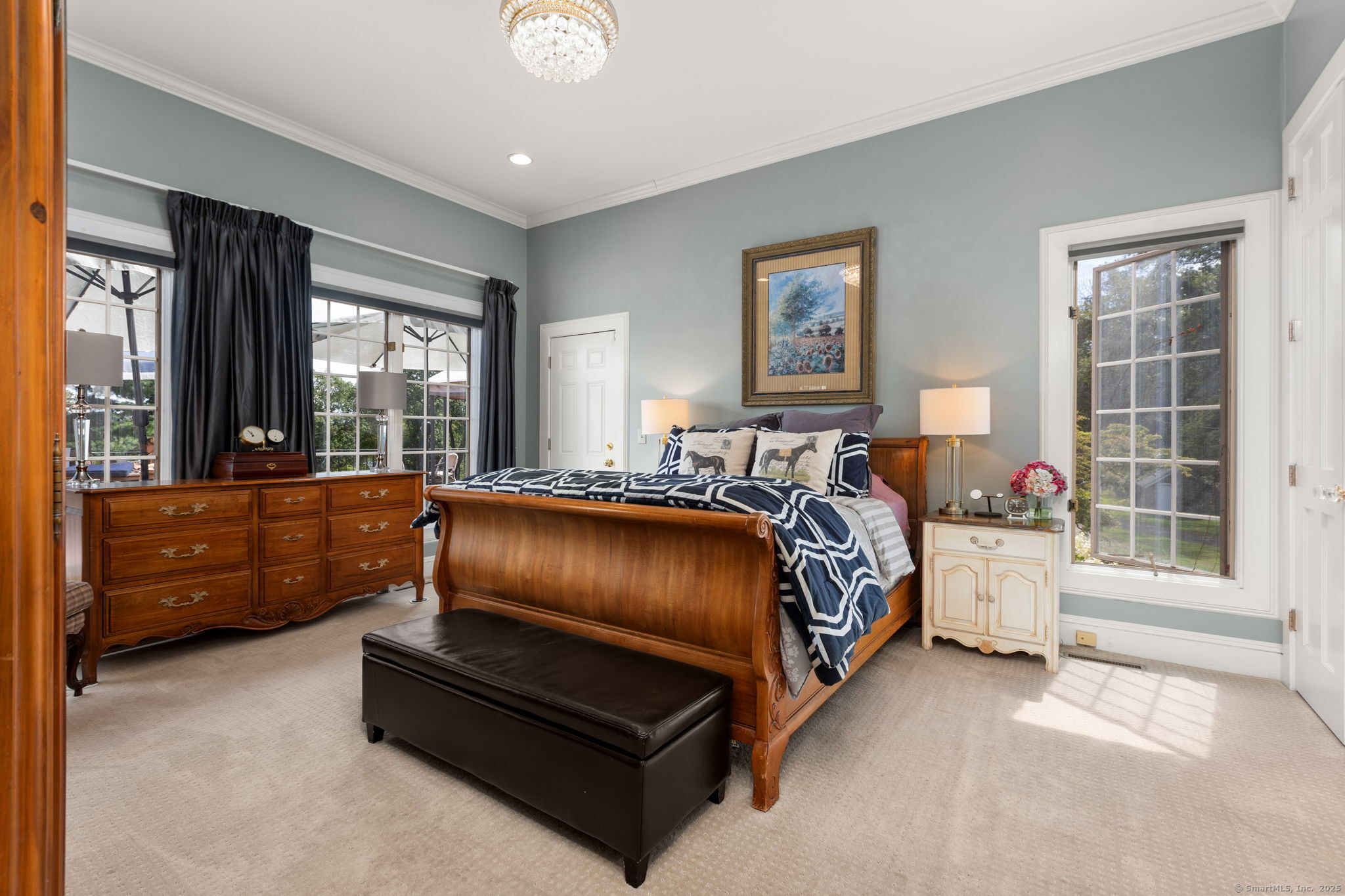 803 North Salem Road Ridgefield, CT 06877 - Photo 20 of 40 a bed room with a bed and a window