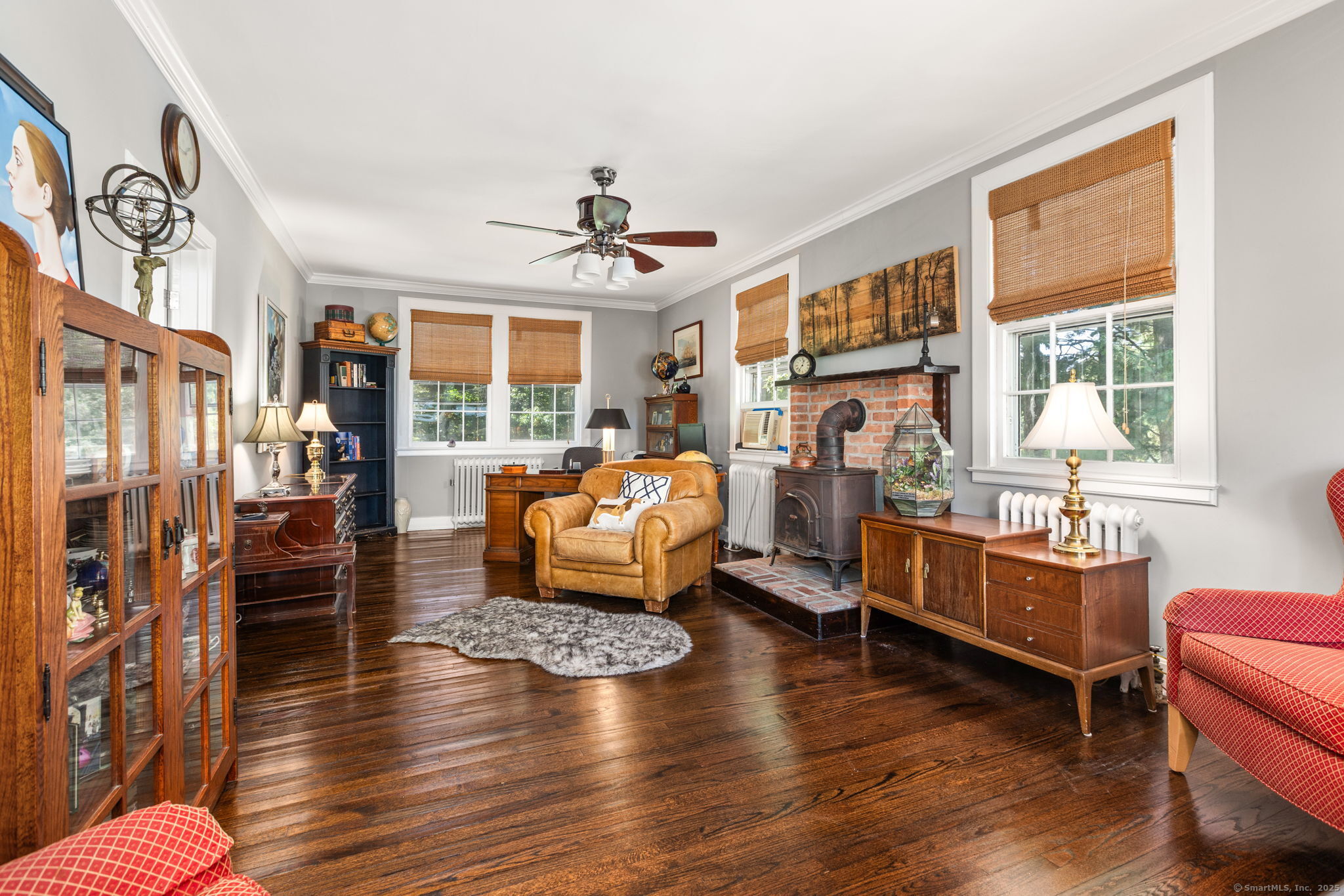 803 North Salem Road Ridgefield, CT 06877 - Photo 35 of 40 a living room with furniture window and wooden floor