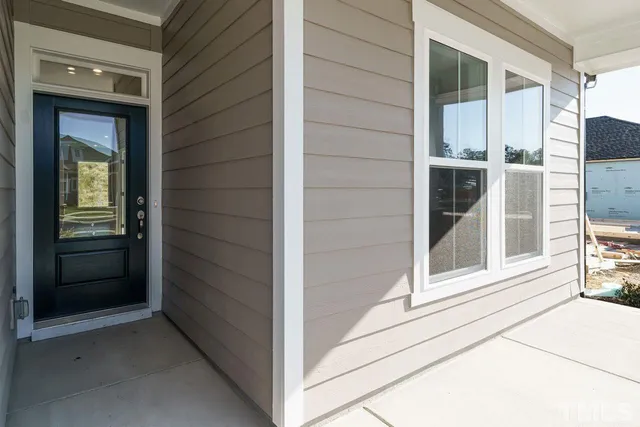 a view of front door of a house