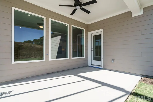 a view of a house with a balcony