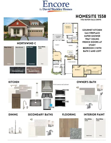$572,900 | 1756 Raven Falls Drive, Wendell, NC 27591