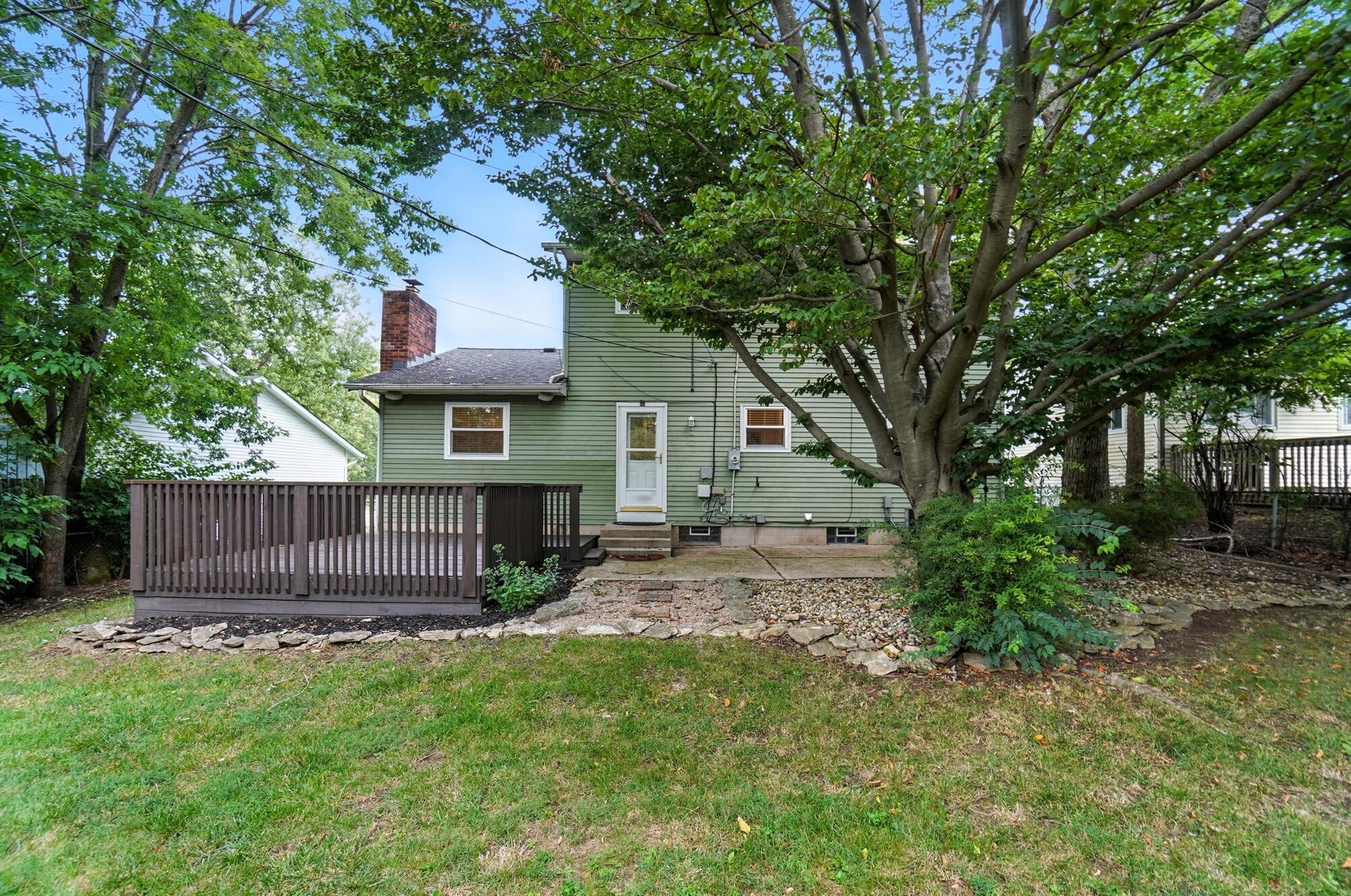 2269 Fishinger Road Upper Arlington, OH 43221 - Photo 83 of 107 Back of house, deck, patio, yard