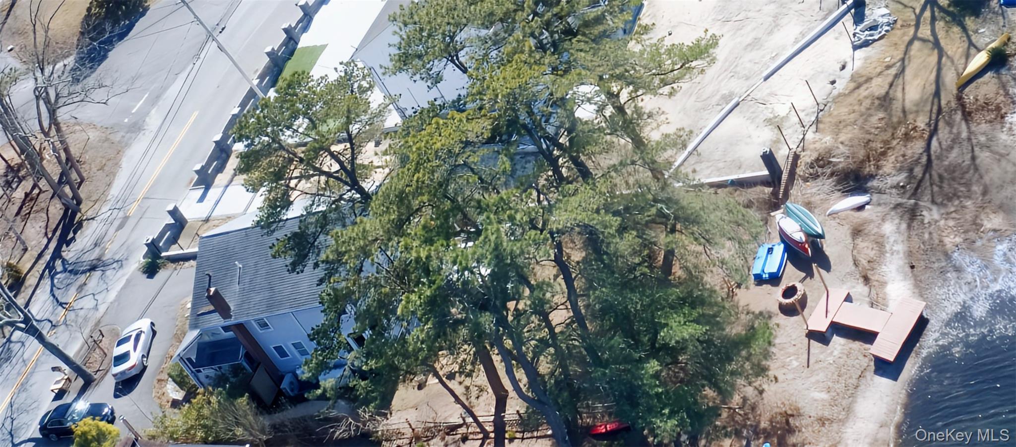 an aerial view of a multi story residential apartment building