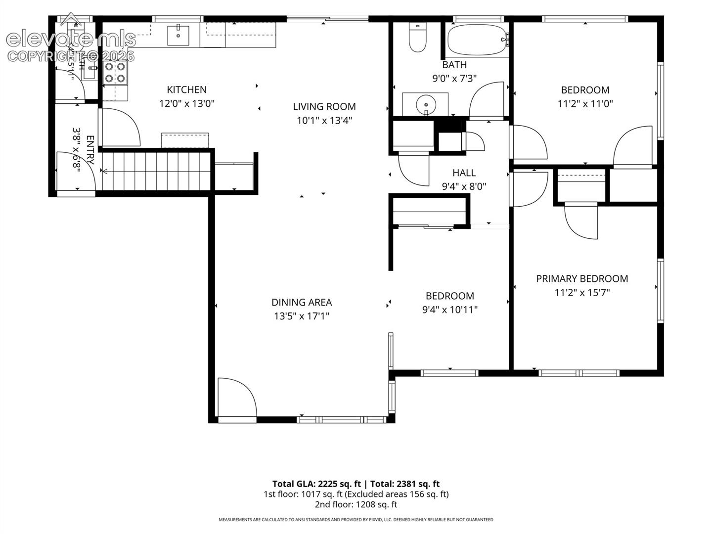 4004 Mallow Road Colorado Springs, CO 80907 - Photo 49 of 50 Floor plan