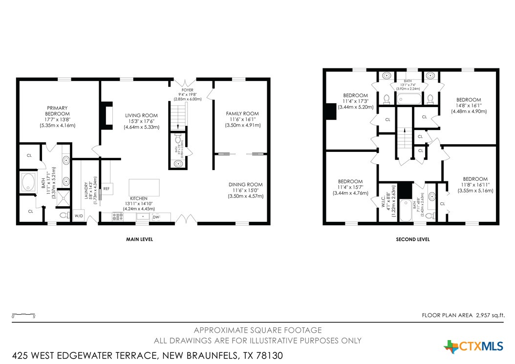 425 West Edgewater Terrace New Braunfels, TX 78130 - Photo 45 of 45 a black and white photo of a living room