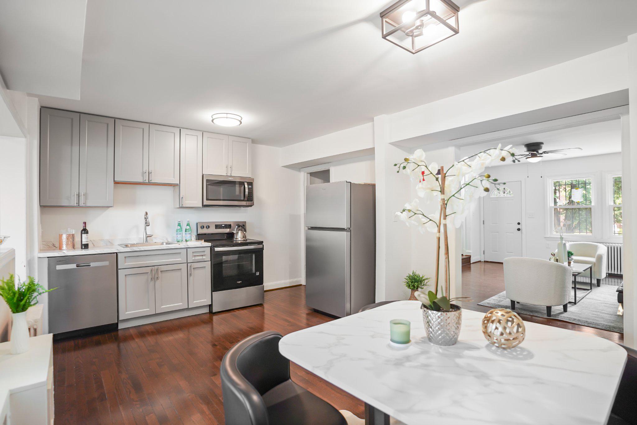 824 20th Street Northeast Washington, DC 20002 - Photo 4 of 17 Brand new appliances, and cabinets.