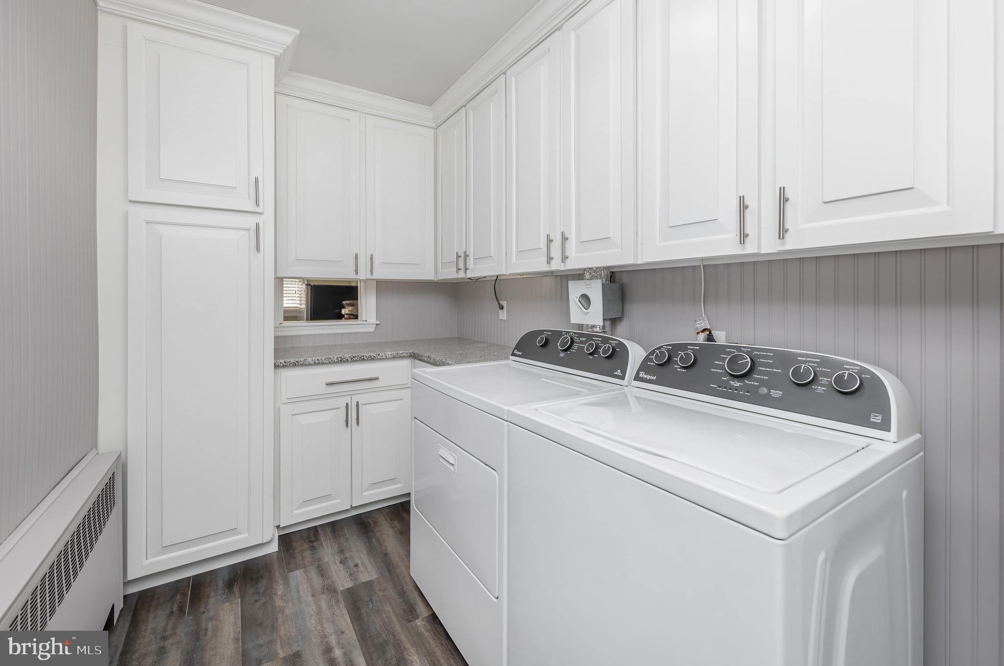 303 Main Street Mantua, NJ 08051 - Photo 23 of 50 a utility room with sink dryer and washer