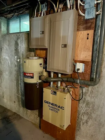 a view of storage and utility room