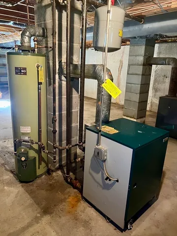 a close view of utility room