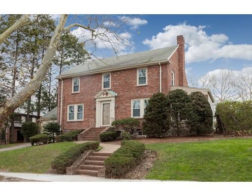 153 Walnut Hill Road Brookline, MA 02467 - Photo 8 of 9 a view of a house with a yard