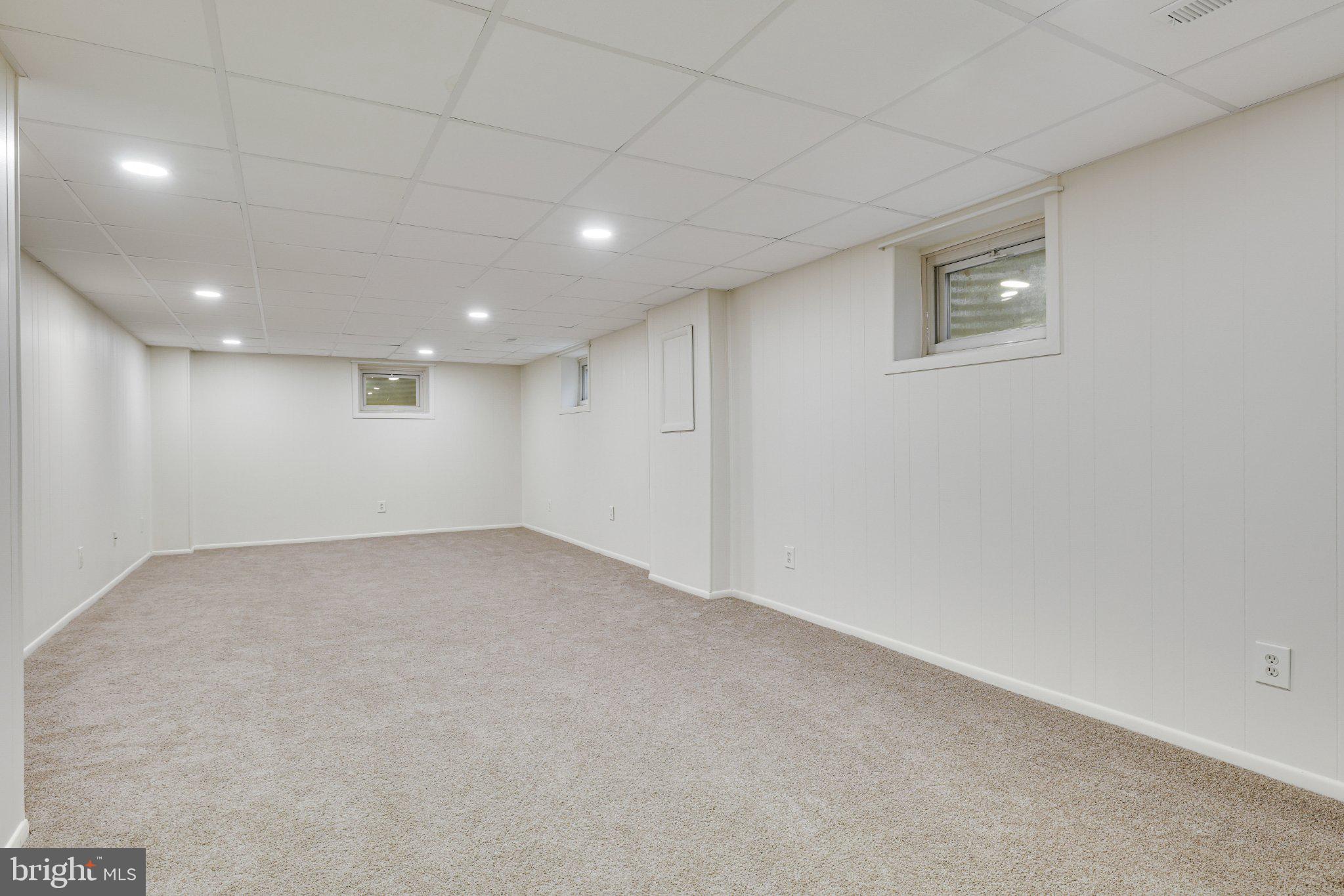 1427 Laurel Hill Road Vienna, VA 22182 - Photo 48 of 57 Spacious, versatile basement retreat.