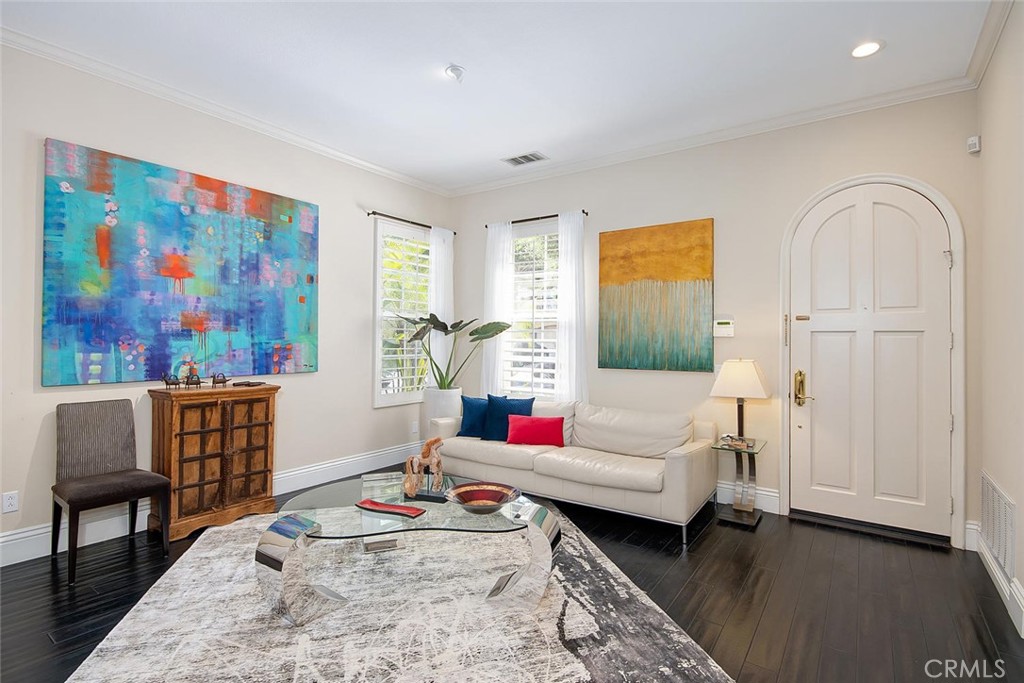 43 Carpenteria Irvine, CA 92602 - Photo 6 of 43 a living room with furniture and wooden floor