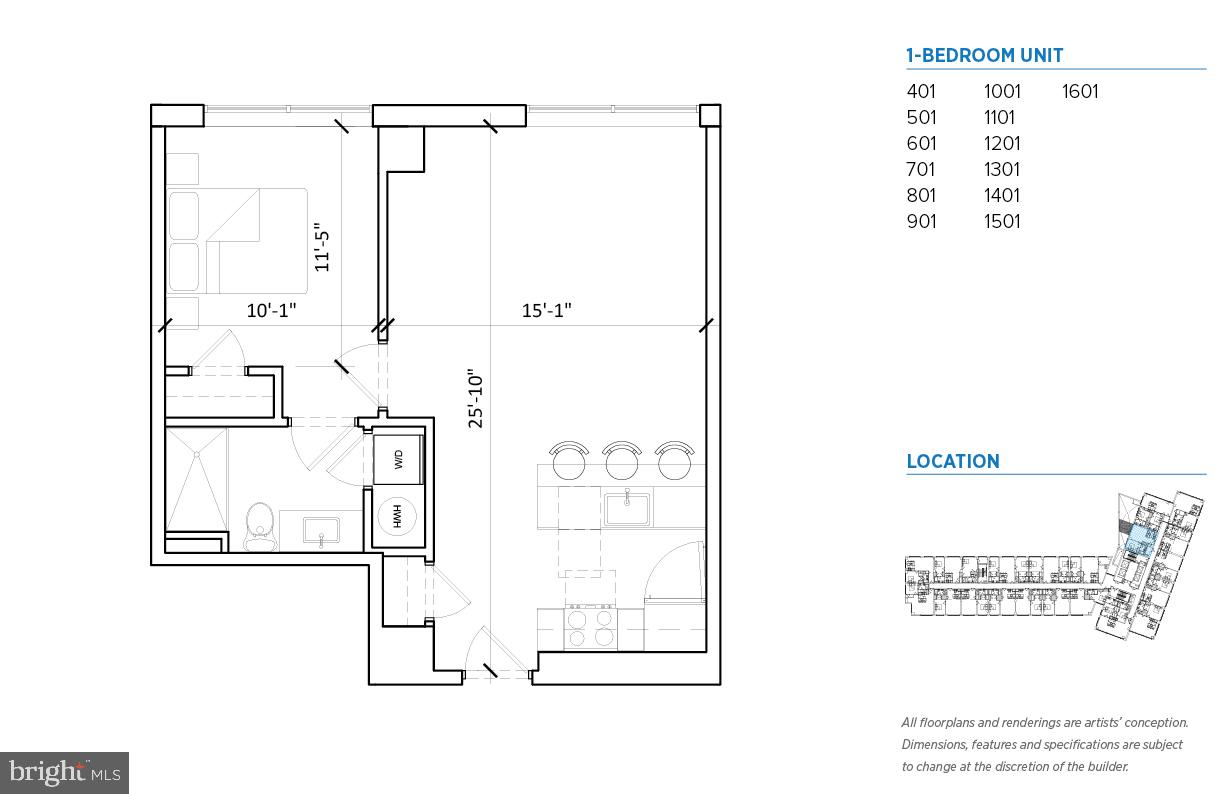 235 North Christopher Columbus Boulevard, Unit 914 Philadelphia, PA 19106 - Photo 14 of 56
