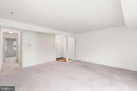 a view interior of a house with a window