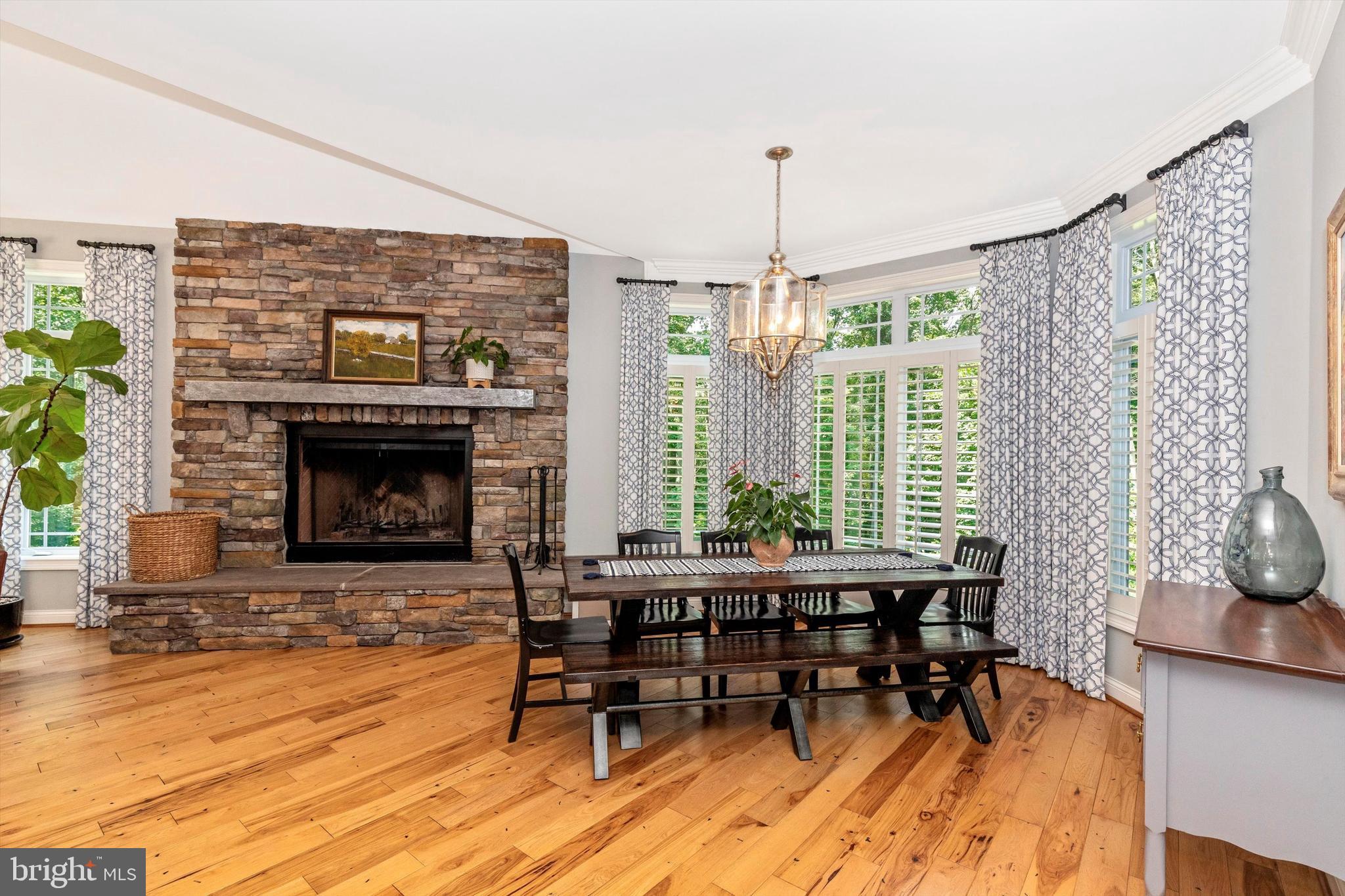 1615 Sawmill Road Spring City, PA 19475 - Photo 27 of 121 Breakfast Area view of Fireplace
