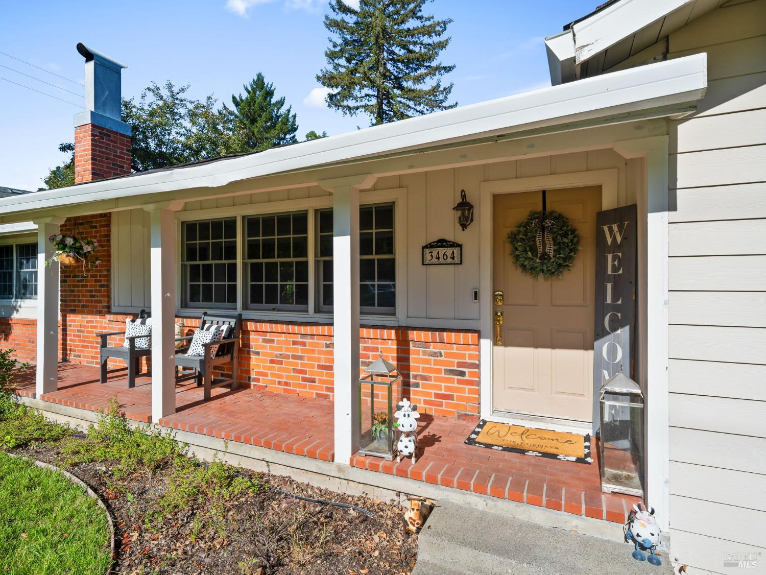 3464 Wallace Road Santa Rosa, CA 95404 - Photo 1 of 1 a front view of a house with garden