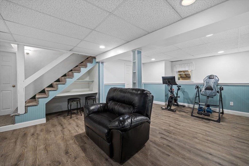5 Stacey Road Middleboro, MA 02346 - Photo 38 of 40 a living room with furniture and wooden floor