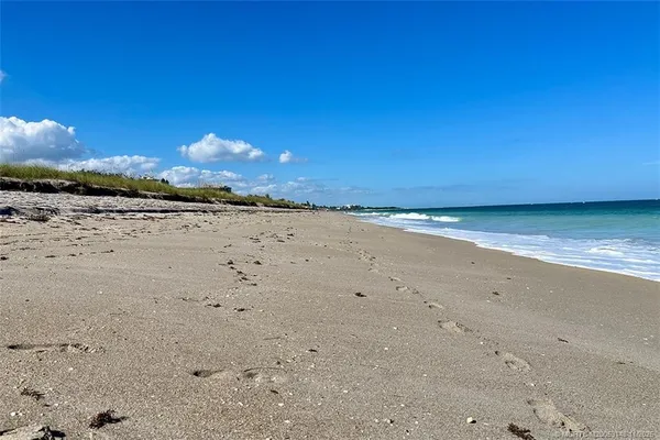 a view of beach and ocean