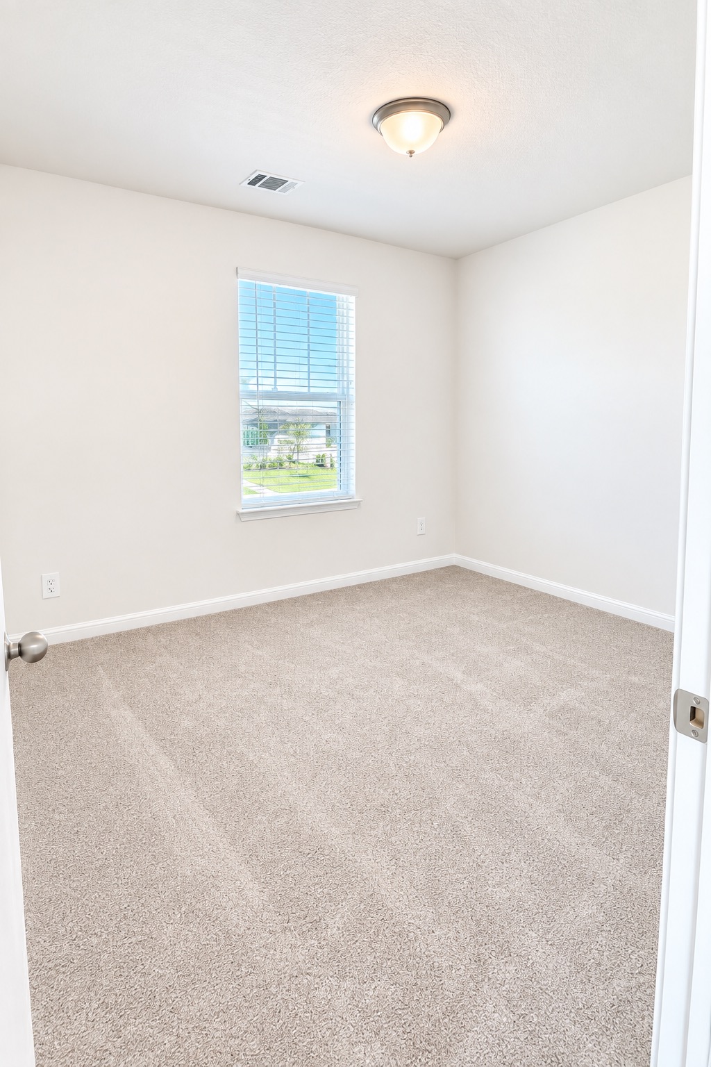 116 Maple Hedge Road Hutto, TX 78634 - Photo 6 of 13 A well-lit bedroom features plush carpeting and a bright window.