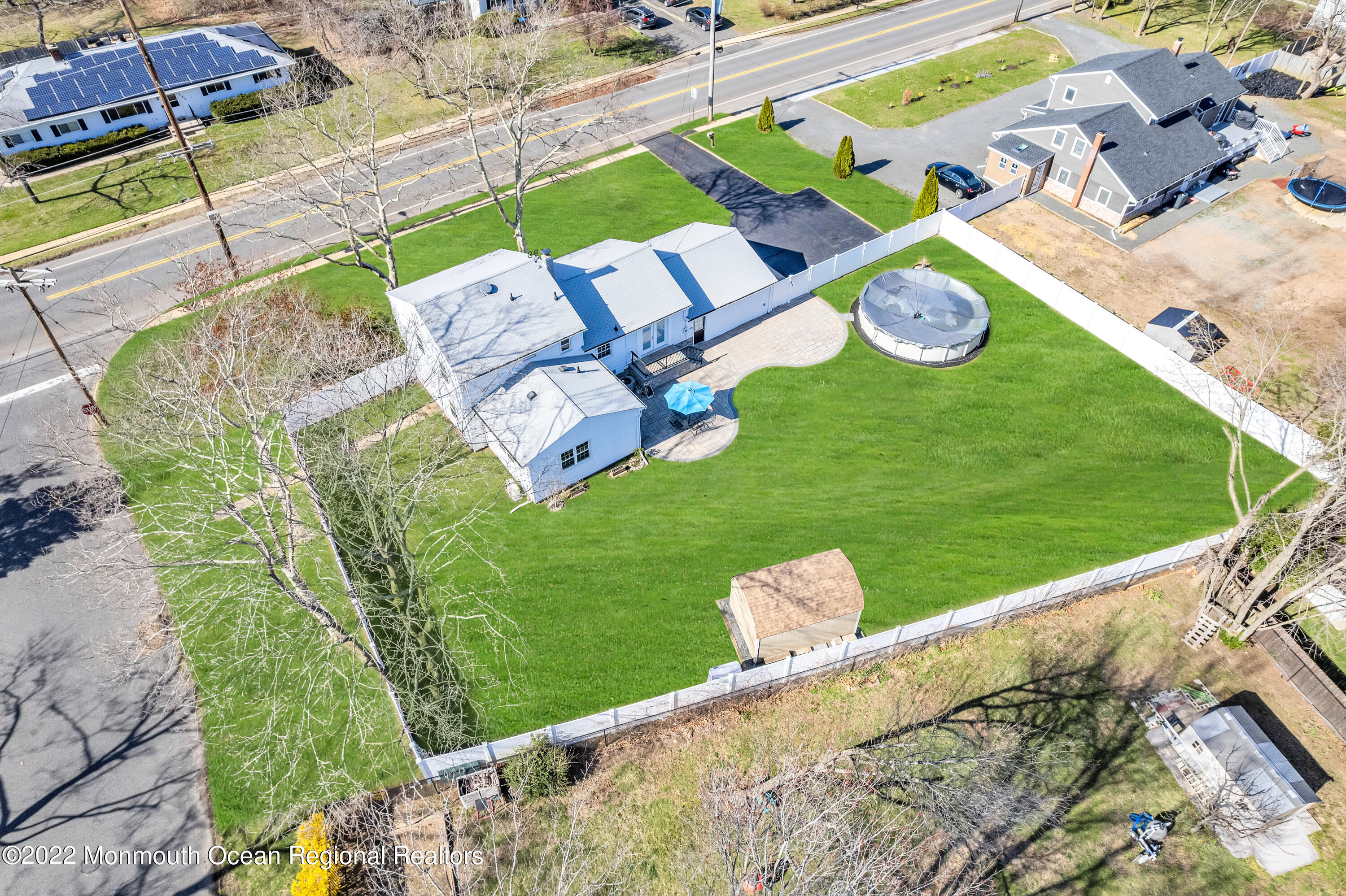 140 Cherry Tree Farm Road Middletown, NJ 07748 - Photo 37 of 40 Drone 140 Cherry Tree Farm Rd