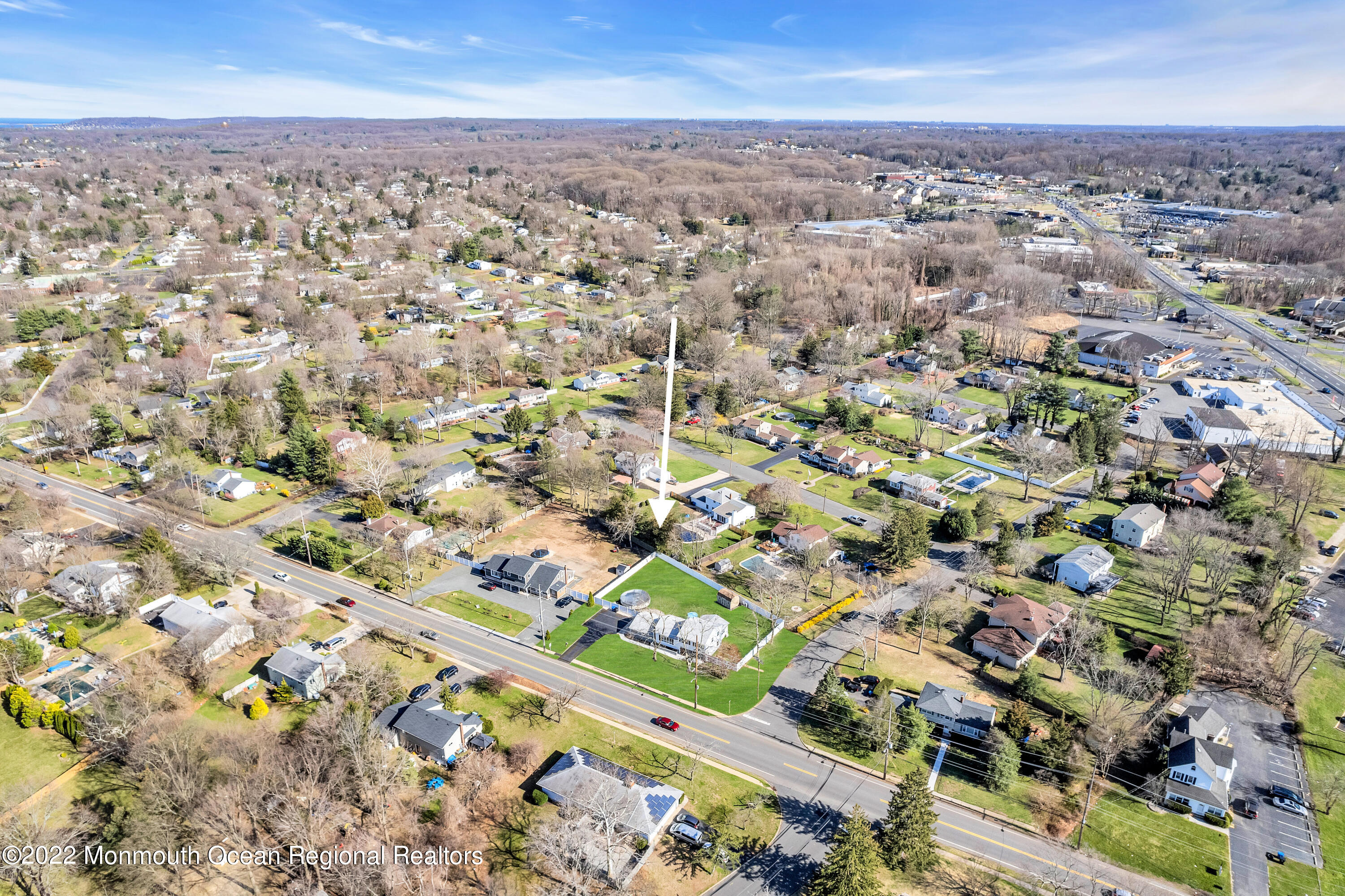 140 Cherry Tree Farm Road Middletown, NJ 07748 - Photo 39 of 40 Drone 140 Cherry Tree Farm Rd