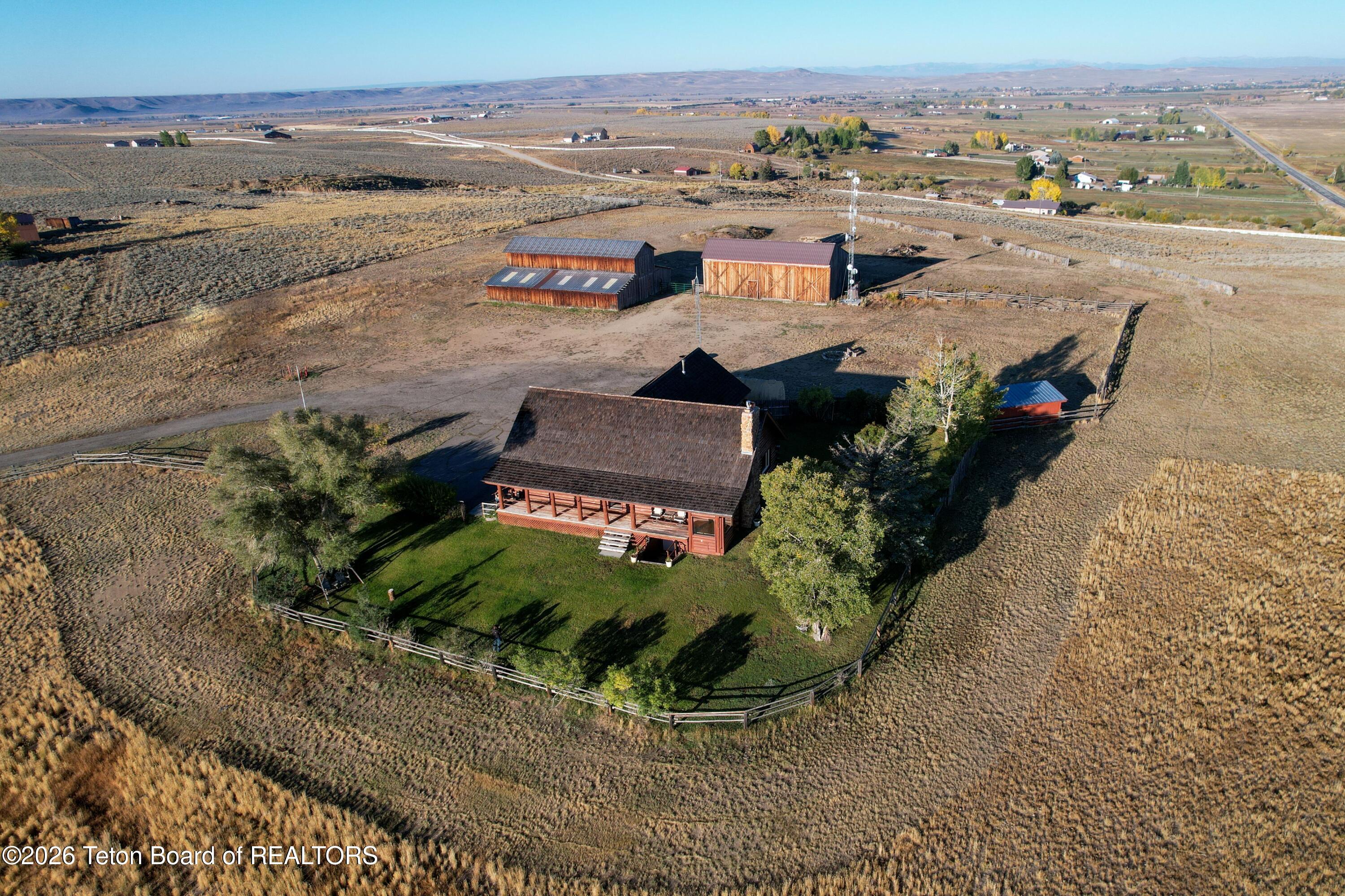 20 Elk Run Road Pinedale, WY 82941 - Photo 2 of 37 20 Elk Run Rd Drone-2 smaller