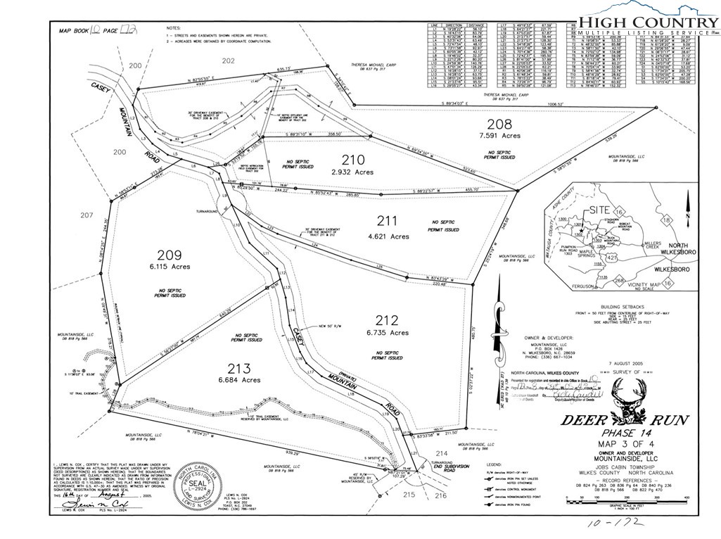 Lot 209 Casey Mountain Road Purlear, NC 28665 - Photo 11 of 37 view of a black and white photo