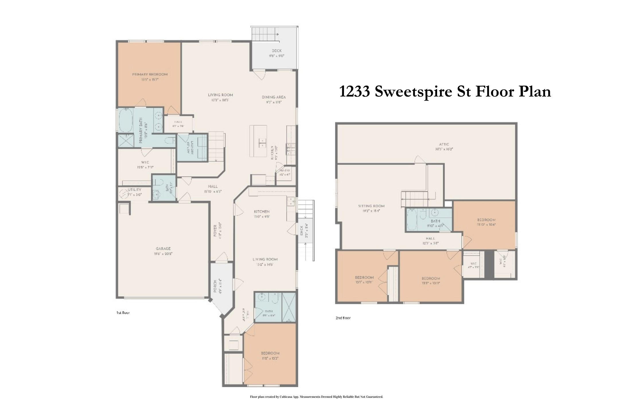 1233 Sweetspire Street Leander, TX 78641 - Photo 38 of 40 Versatile floor plan backing up to a green space featuring an attached guest suite with separate entrance, living area, kitchenette, full bath and dedicated laundry facilities.