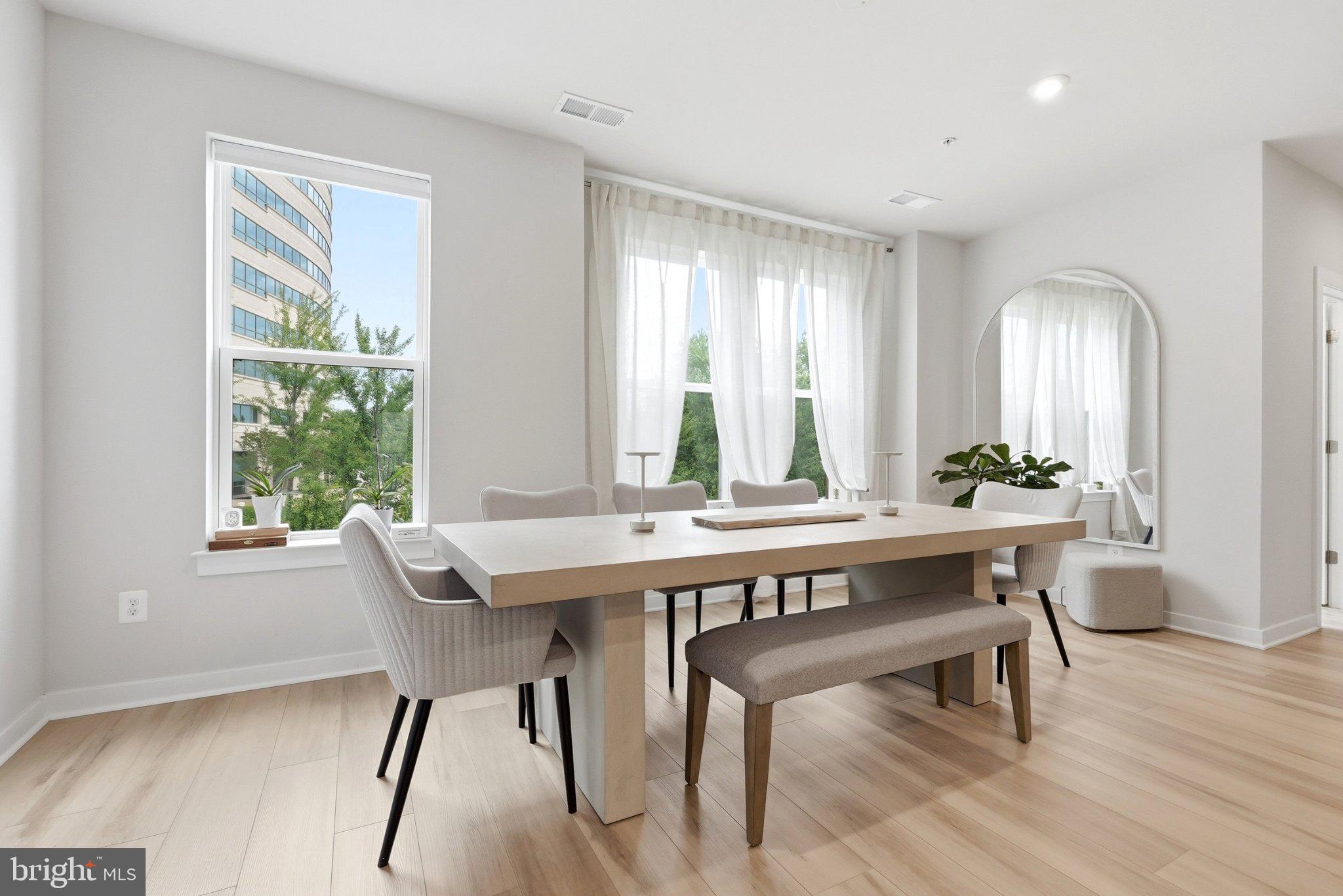 4037 Legato Road, Unit 88 Fairfax, VA 22033 - Photo 5 of 6 Dining space bathed in natural light