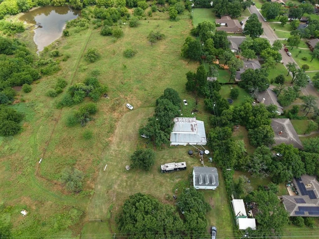 2965 Hartlee Field Road Denton, TX 76208 - Photo 3 of 6 an aerial view of residential house with outdoor space and trees all around