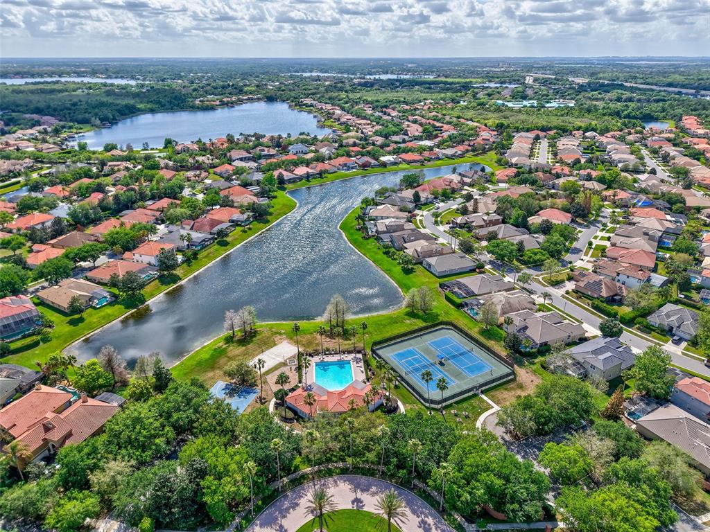 918 Algare Loop Windermere, FL 34786 - Photo 57 of 73 an aerial view of multiple house
