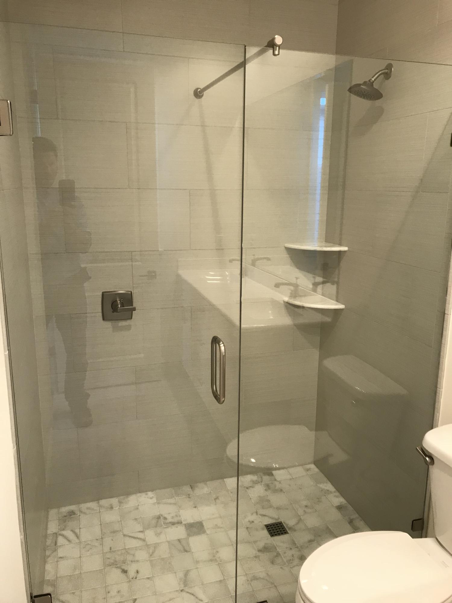 213 Chapman Street Santa Rosa Beach, FL 32459 - Photo 14 of 30 a bathroom with a shower and toilet