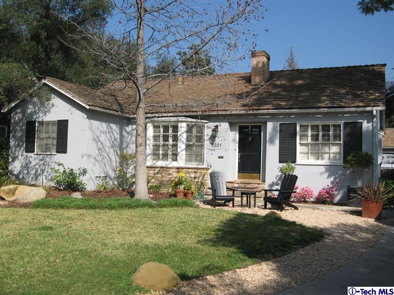 2221 Brigden Road Pasadena, CA 91104 - Photo 2 of 16 a view of a house with backyard porch and sitting area