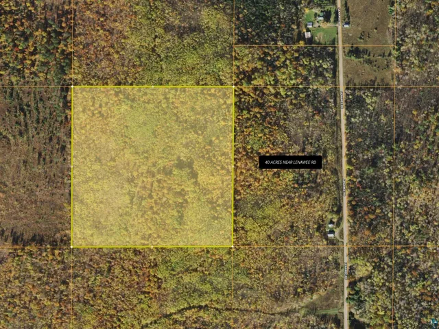 $75,000 | 40-acres Near Lenawee Road, Herbster, WI 54844