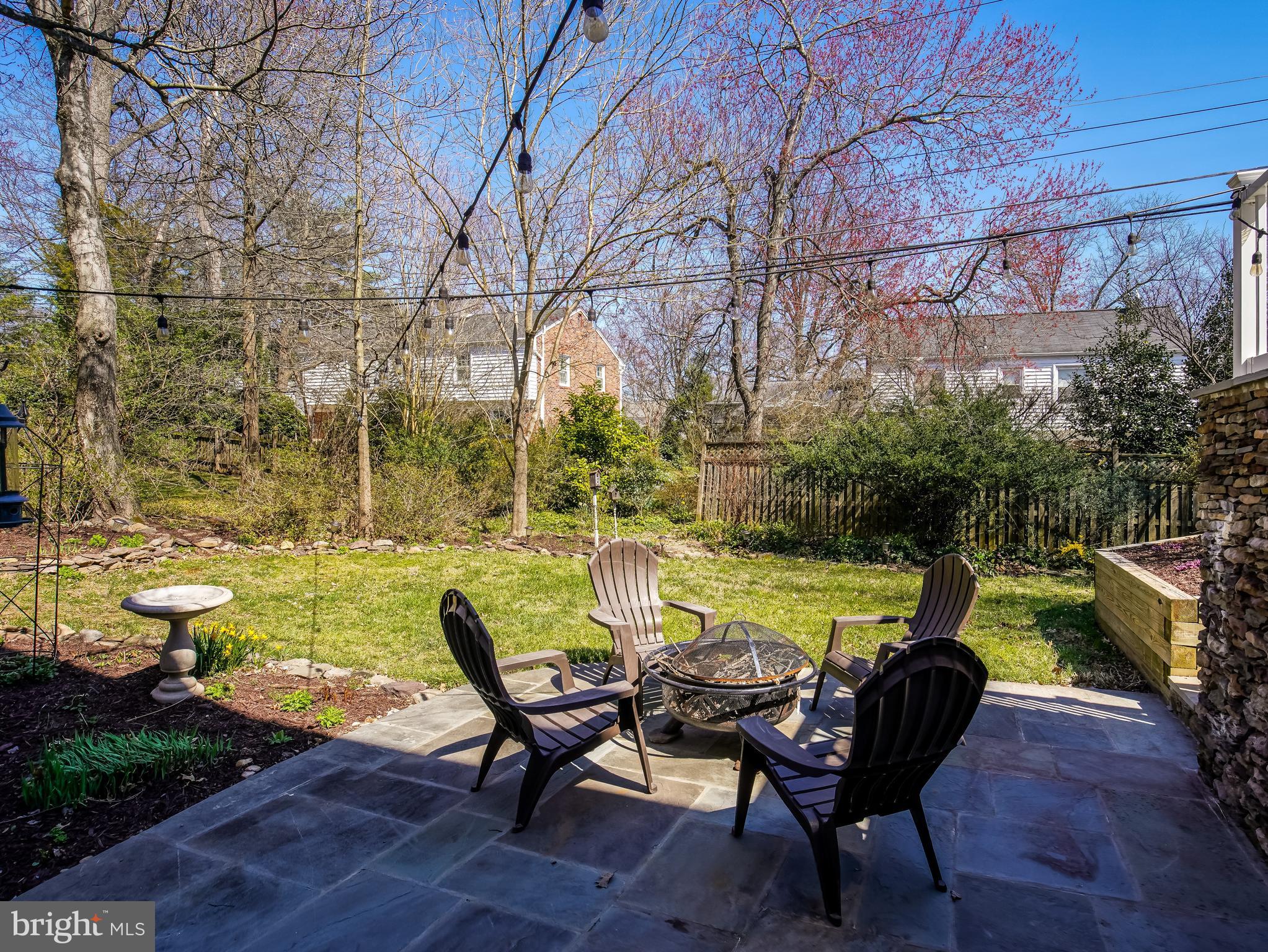 11107 Old Coach Road Potomac, MD 20854 - Photo 25 of 29 Stone Patio with Firepit