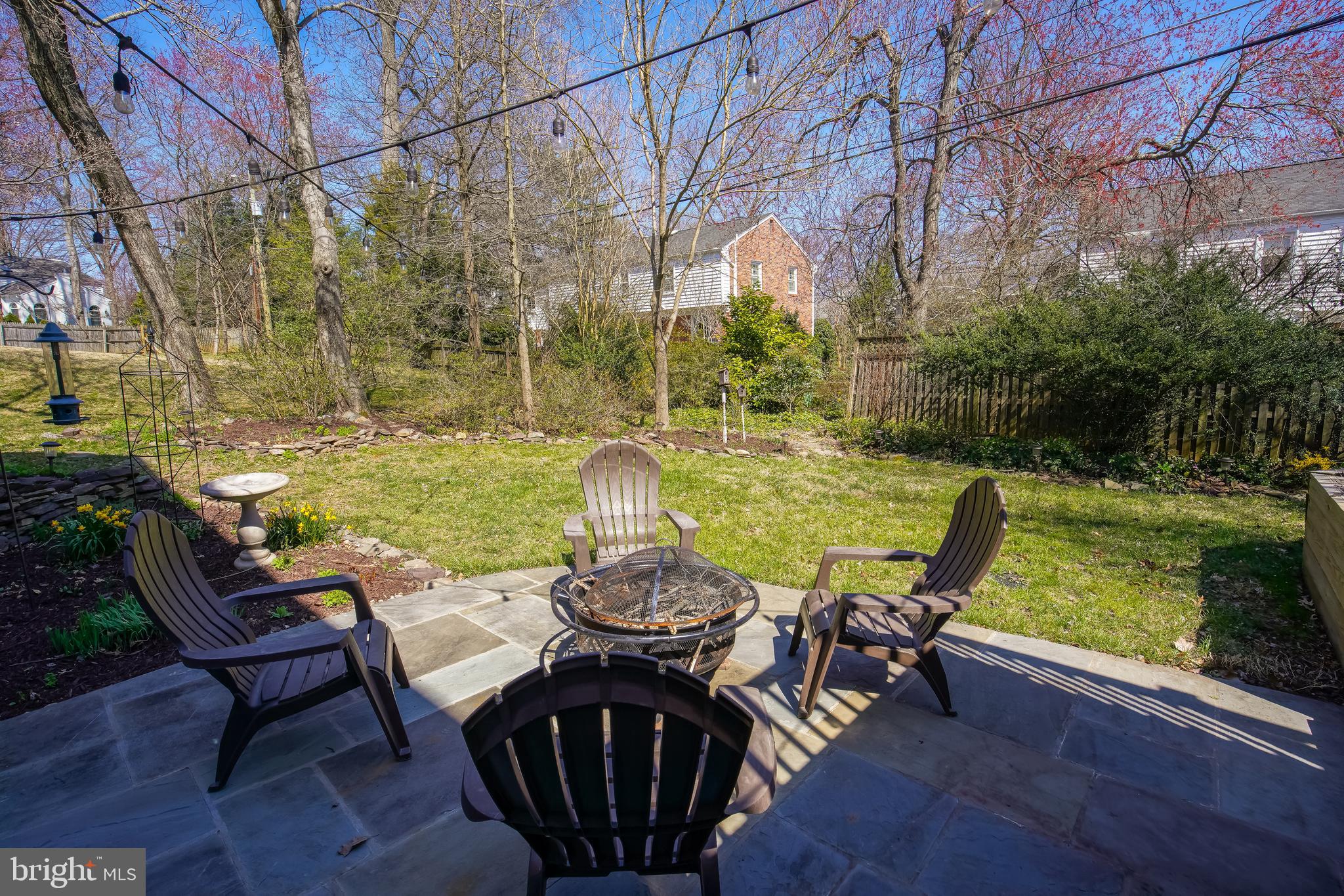 11107 Old Coach Road Potomac, MD 20854 - Photo 26 of 29 Stone Patio with Firepit