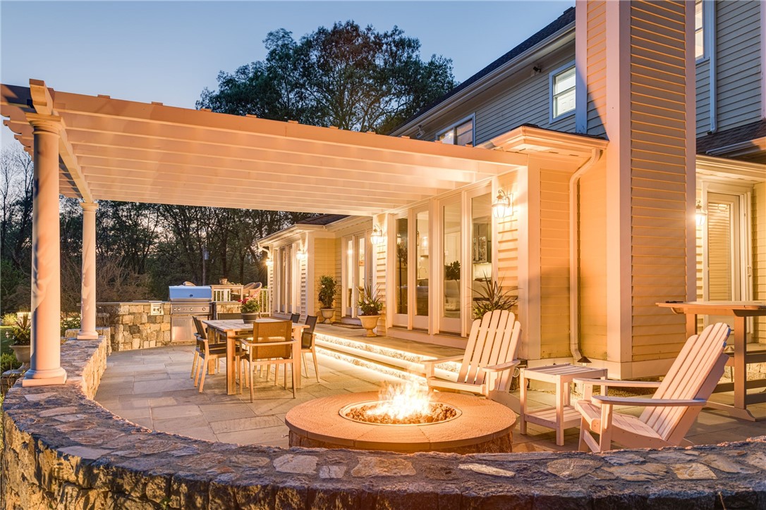 180 Ten Rod Road North Kingstown, RI 02852 - Photo 15 of 50 Deck Fire-pit