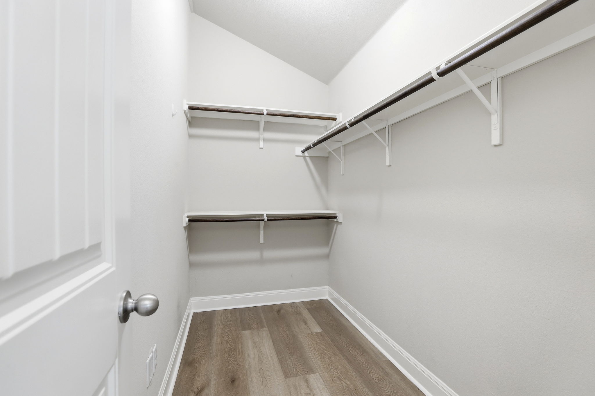 152 Stone View Trail Austin, TX 78737 - Photo 19 of 29 a view of an empty walk in closet