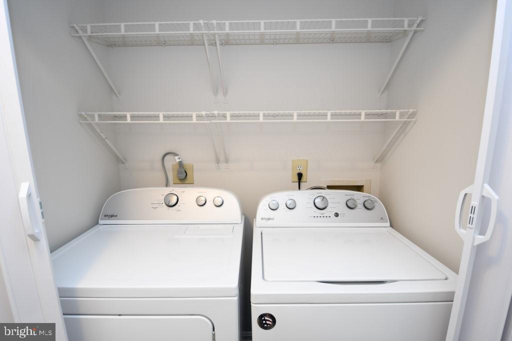 10299 Abbott Road Manassas, VA 20110 - Photo 16 of 22 Laundry Closet w/Brand New Washer/Dryer