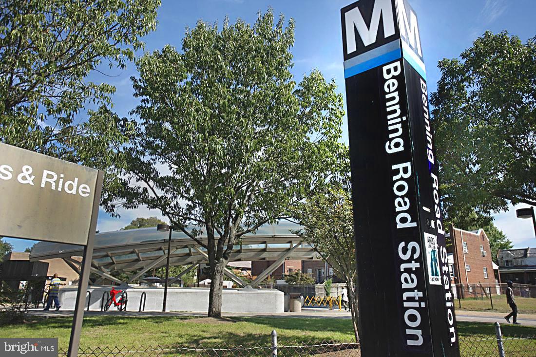 4212 Benning Road Northeast, Unit 5 Washington, DC 20019 - Photo 16 of 20 Benning Rd. Metro. Blue & Silver Lines. Fort Maha.