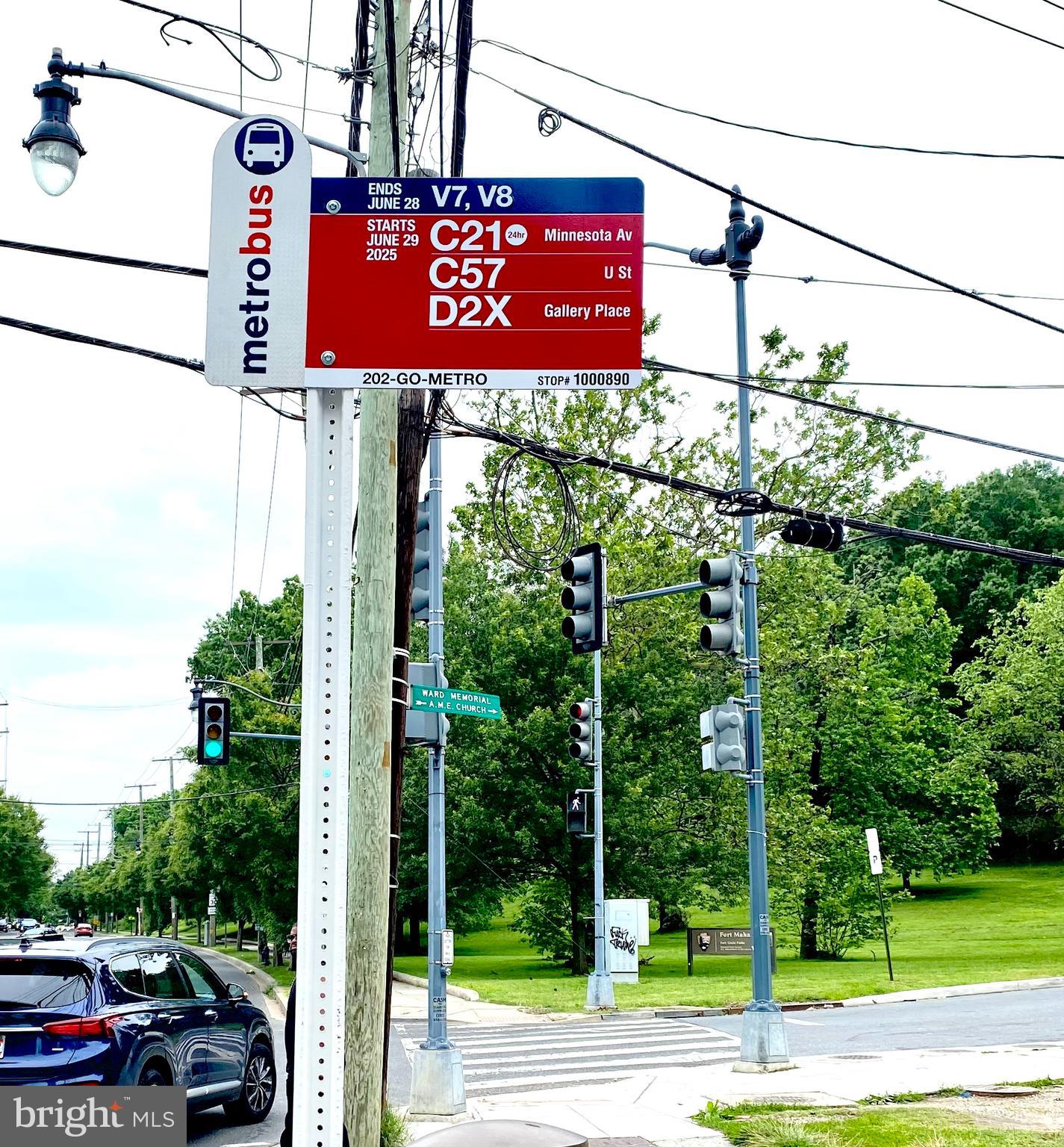 4212 Benning Road Northeast, Unit 5 Washington, DC 20019 - Photo 19 of 20 Public transp. at the door.