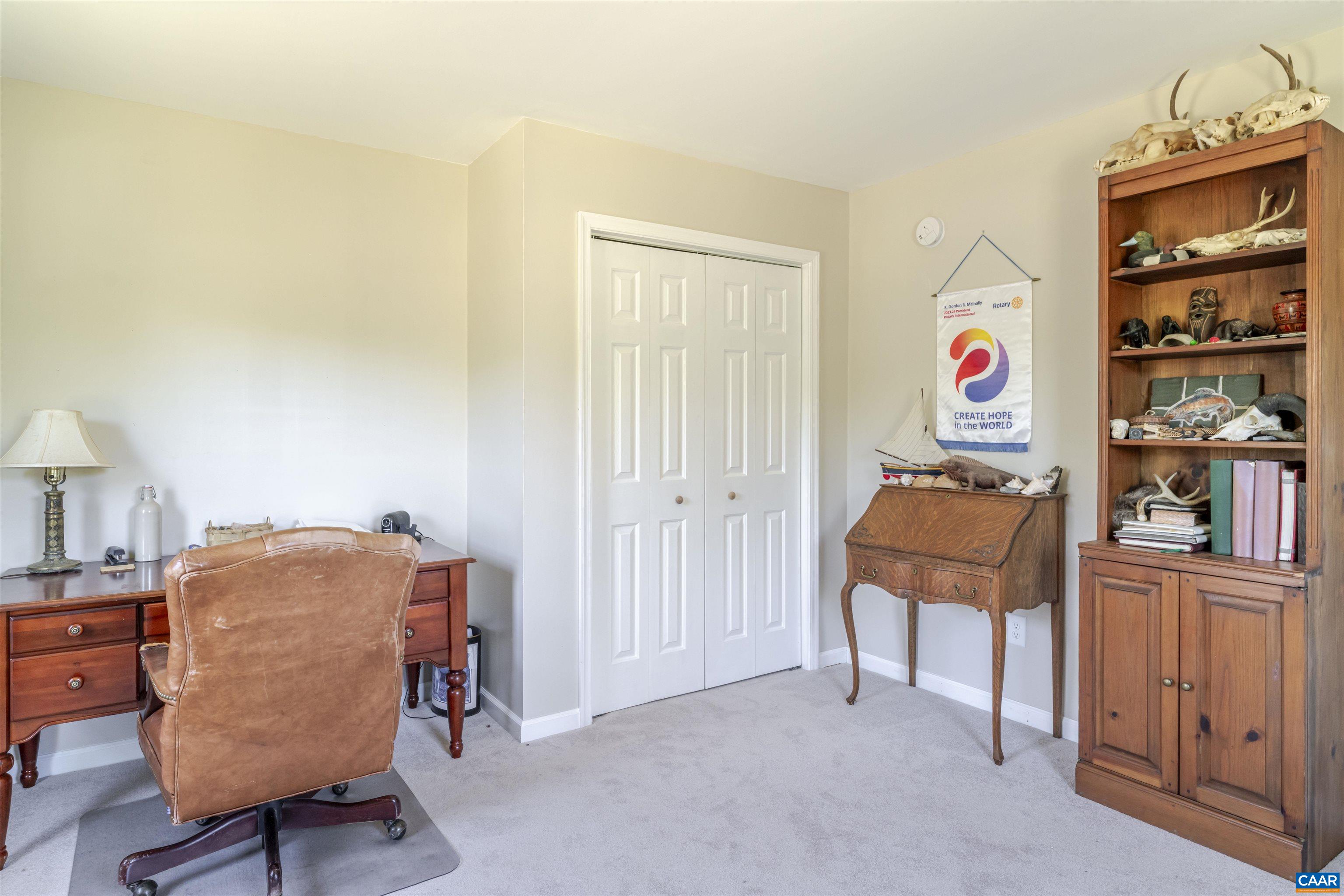 691 Old Roseland Road Roseland, VA 22967 - Photo 28 of 47 a workspace with furniture and closet