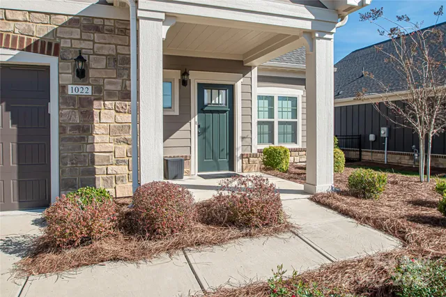 a view of a backyard of a house